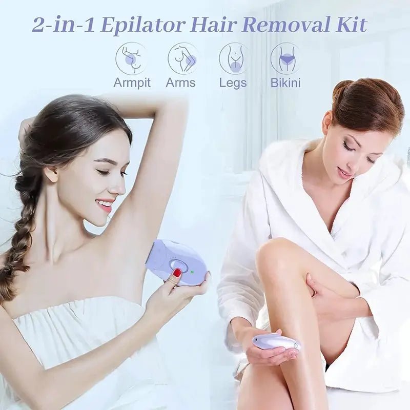 Cordless 4in1 Epilator Kit for Women