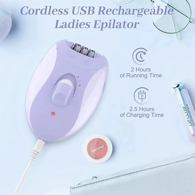 Cordless 4in1 Epilator Kit for Women