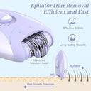 Cordless 4in1 Epilator Kit for Women