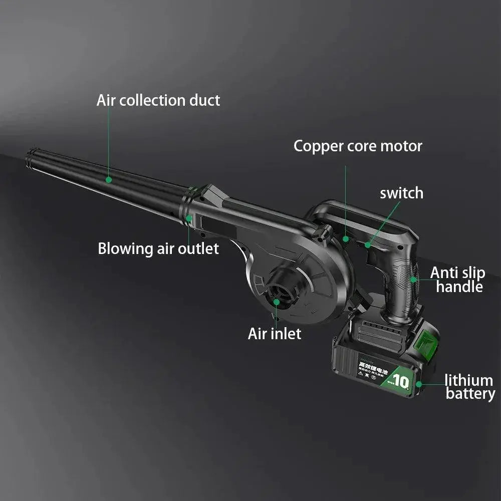 Cordless Blower 21V High Power Rechargeable Vacuum Cleaner