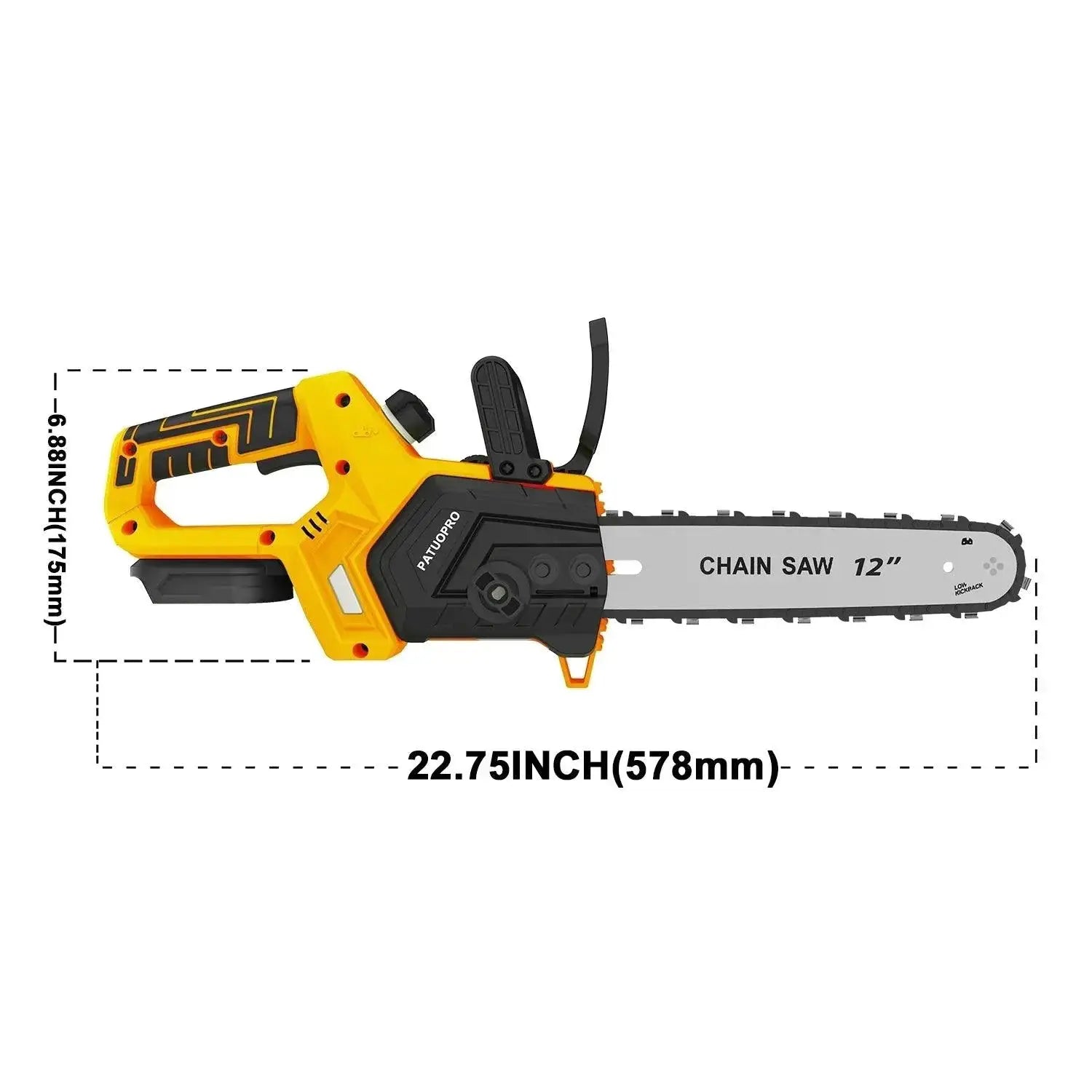 Cordless Brushless Chainsaw for Makita 18V Battery Power
