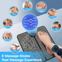 Cordless EMS Foot Massager Pad for Feet