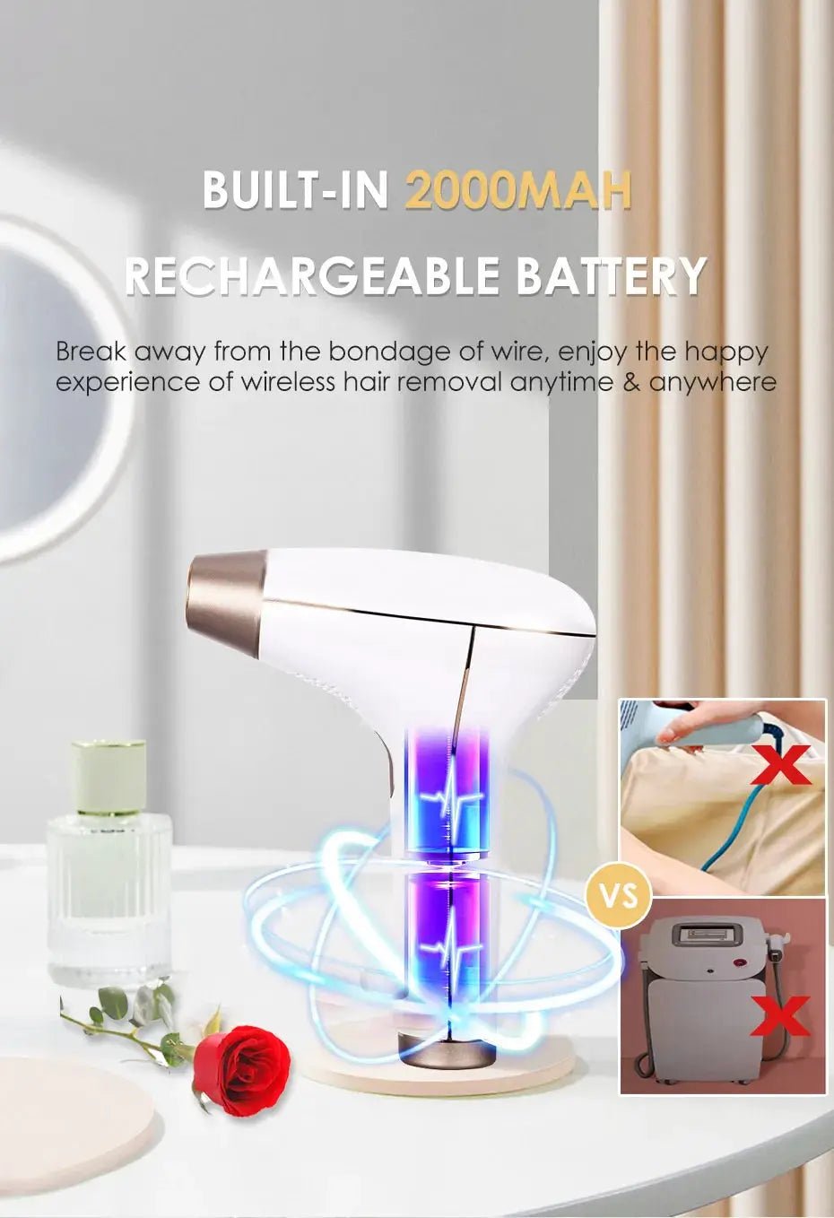 Cordless IPL Epilator for Smooth Skin — product view 12