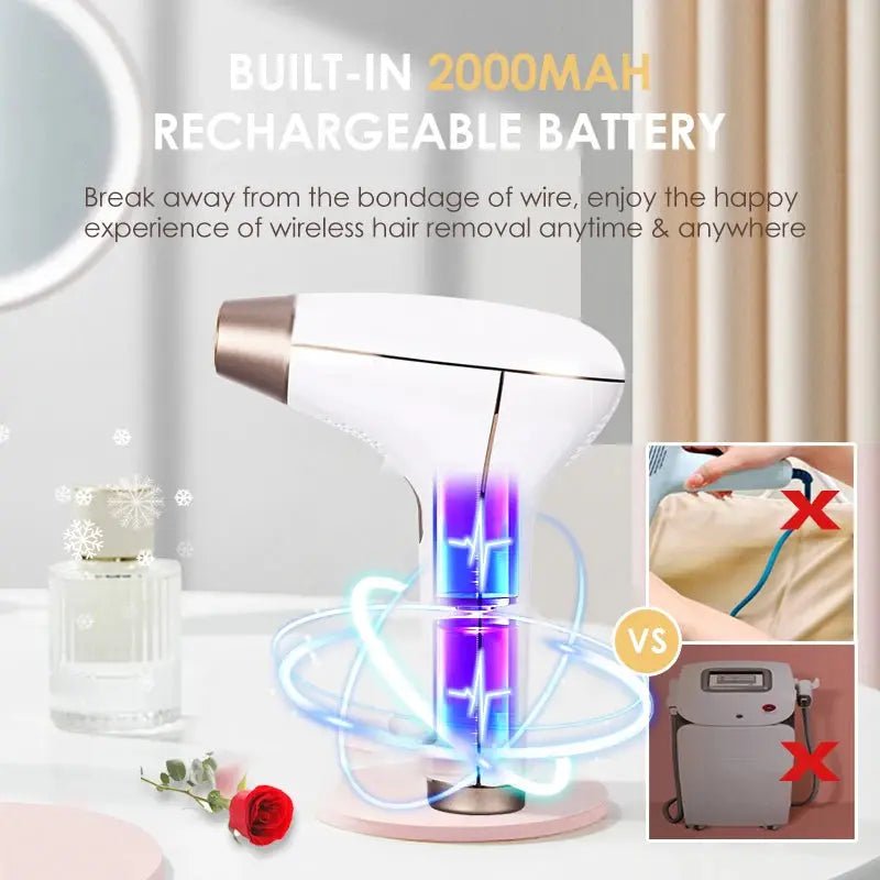 Cordless IPL Epilator for Smooth Skin