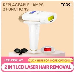 Cordless IPL Epilator for Smooth Skin