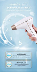Cordless IPL Epilator for Smooth Skin