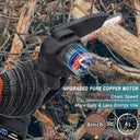 Cordless Mini Chainsaw 6-Inch with 2.0Ah Battery Easy Use