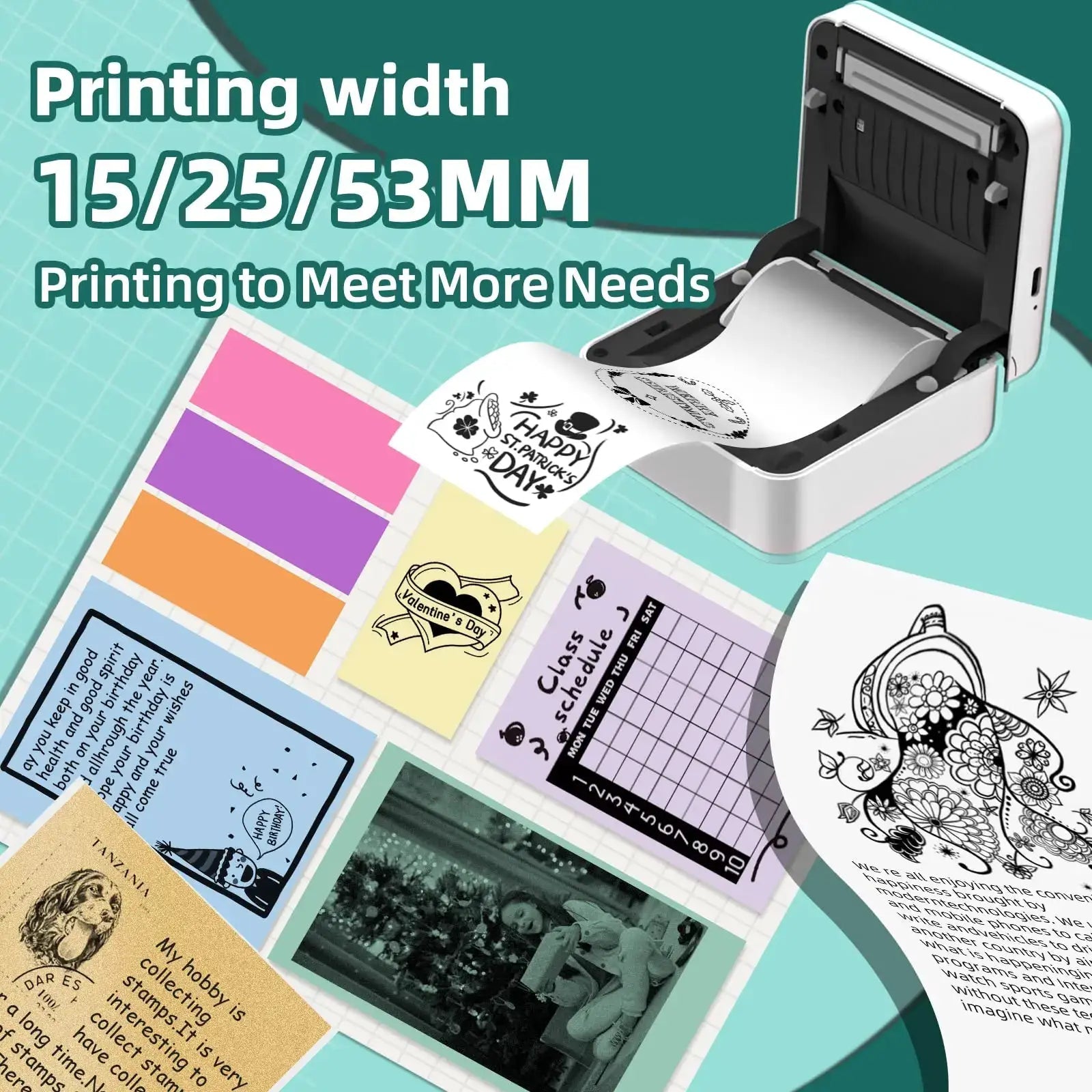 Cordless Pocket Printer for Field Work