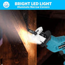 Cordless Reciprocating Saw Adjustable Speed Power Tool Kit