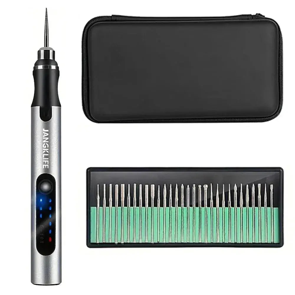 Cordless USB Rotary Tool Kit For Woodworking And Engraving