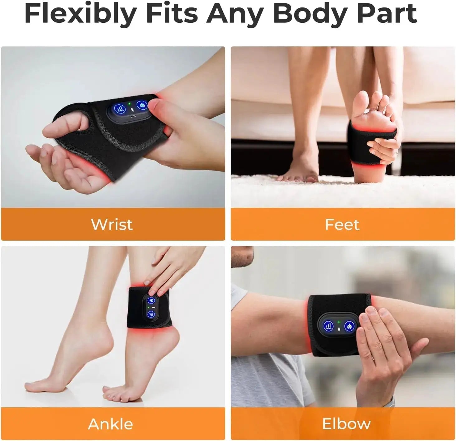 Cordless Wrist Wrap Red Light Therapy
