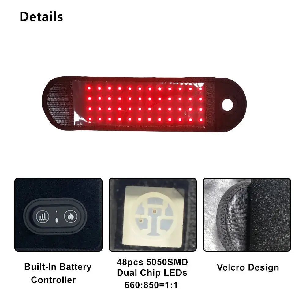 Cordless Wrist Wrap Red Light Therapy