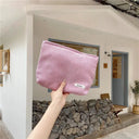 Corduroy Cosmetic Organizer for Women