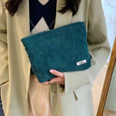 Corduroy Cosmetic Organizer for Women