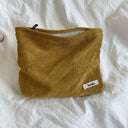 Corduroy Cosmetic Organizer for Women