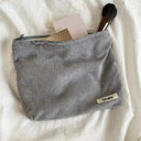 Corduroy Cosmetic Organizer for Women
