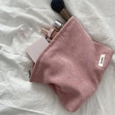 Corduroy Cosmetic Organizer for Women