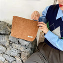 Corduroy Cosmetic Organizer for Women