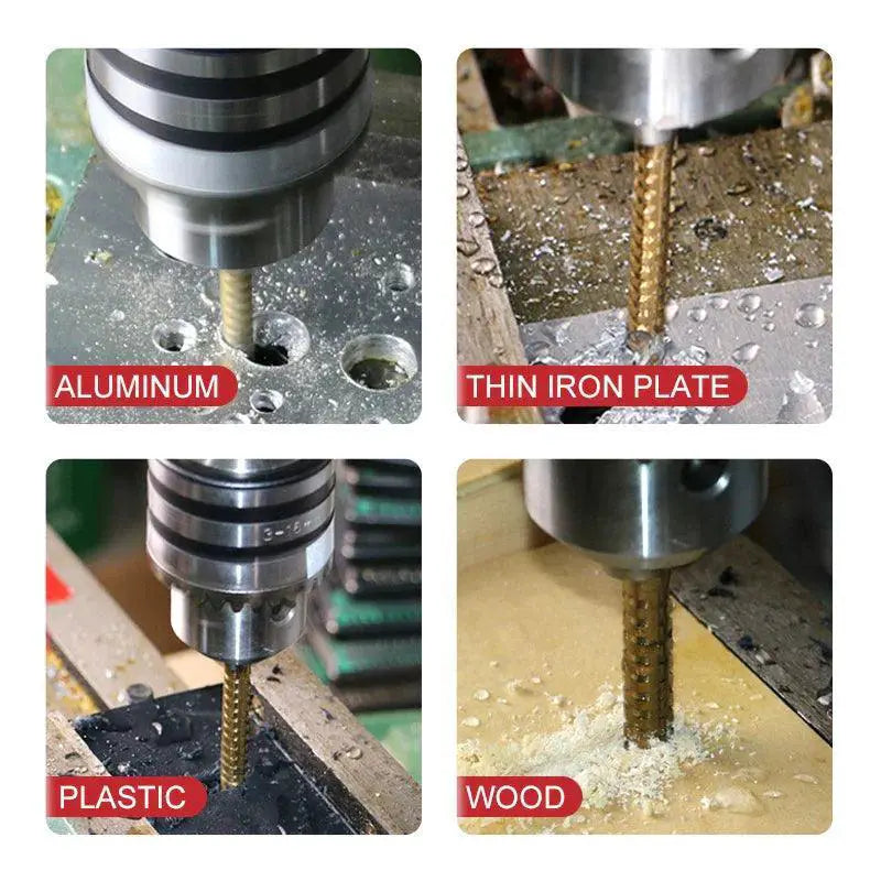 Titanium Step Drill Bit Set Portable Core Hole Opener