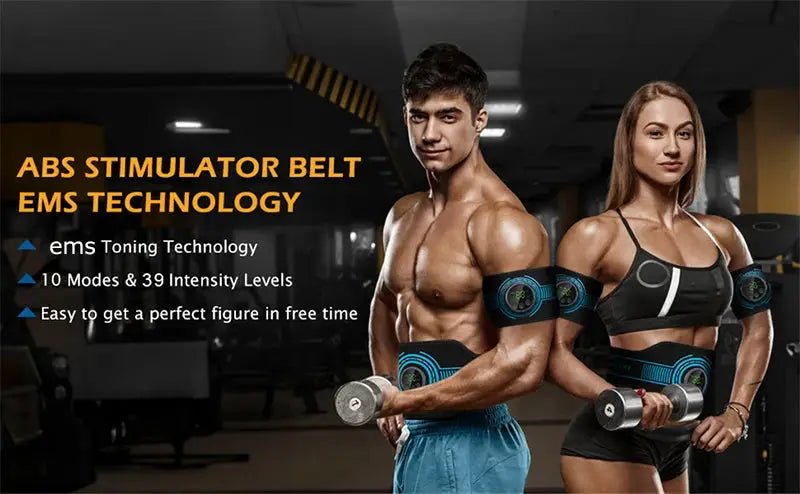 Core Tone EMS Ab Belt for Home Fitness