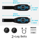 Core Tone EMS Ab Belt for Home Fitness