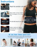 Core Toning Ems Abdominal Belt for Home