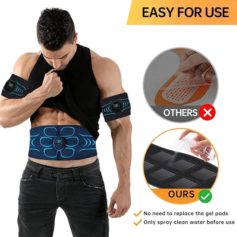Core Toning EMS Belt for Home Workouts