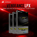 Corsair Vengeance Desktop Memory High Frequency Gaming RAM