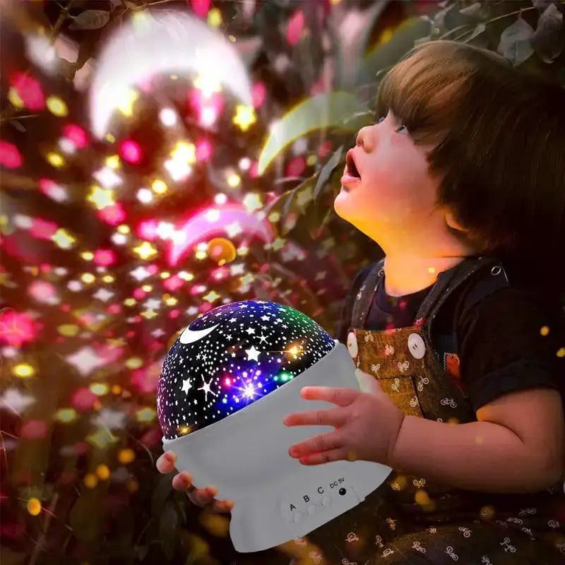 Cosmic Star Projector Lamp Enchanting Night Light For Kids