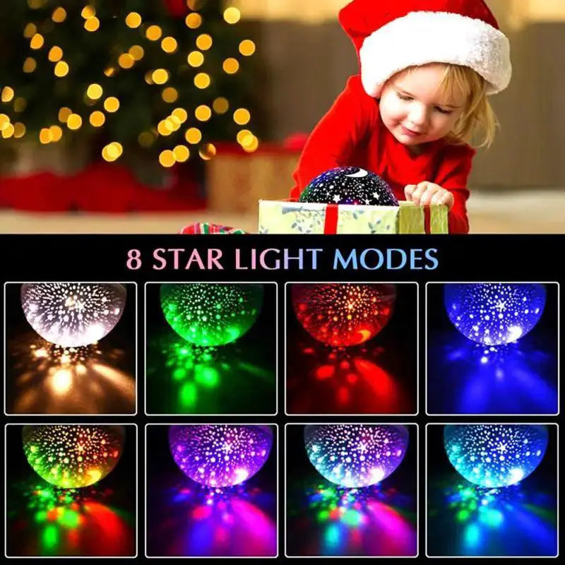 Cosmic Star Projector Lamp Enchanting Night Light For Kids