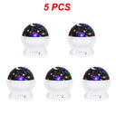 Cosmic Star Projector Lamp:  Enchanting Night Light For Kids