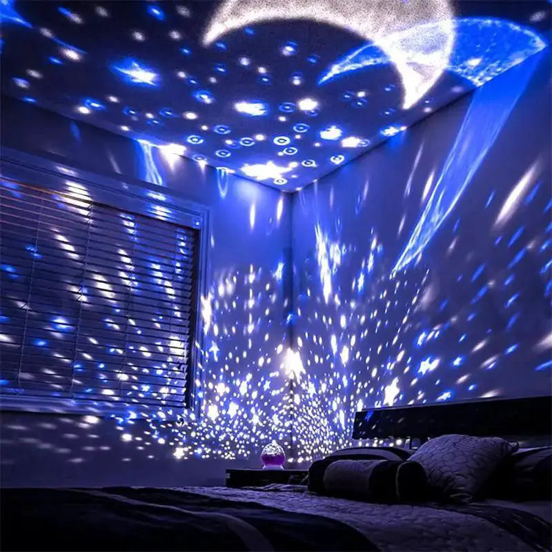 Cosmic Star Projector Lamp Enchanting Night Light For Kids