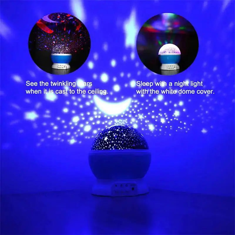 Cosmic Star Projector Lamp Enchanting Night Light For Kids