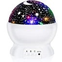 Cosmic Star Projector Lamp:  Enchanting Night Light For Kids