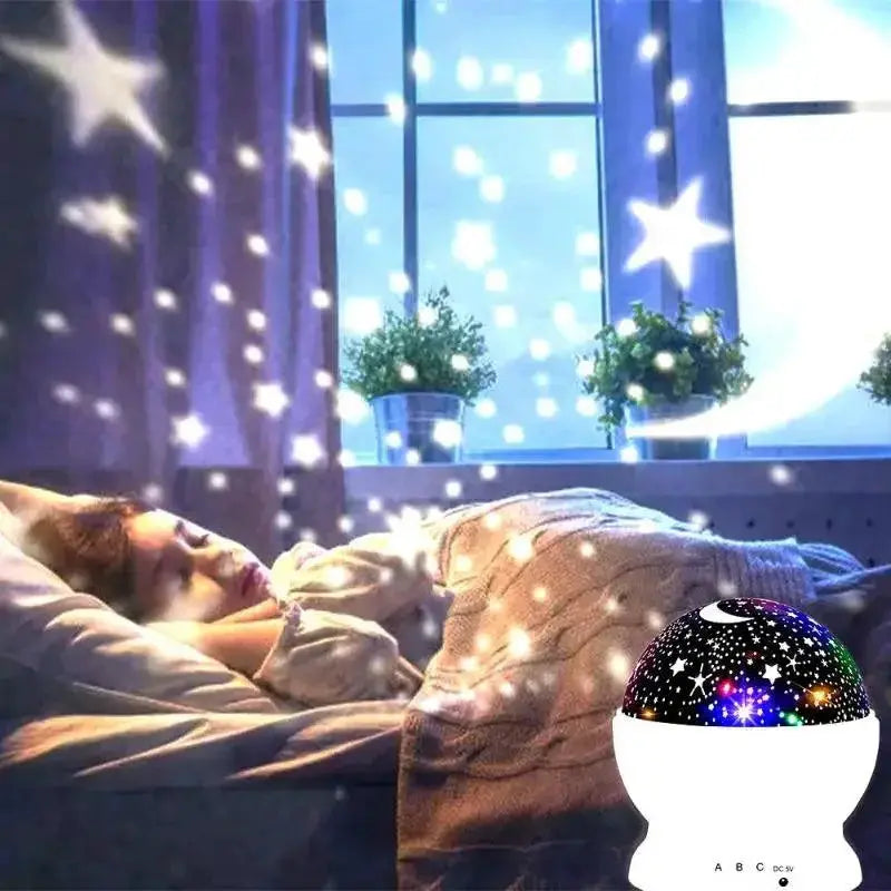Cosmic Star Projector Lamp Enchanting Night Light For Kids