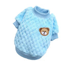 Cozy Bear Embroidered Dog Vest For Stylish Small Dogs