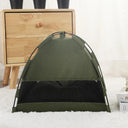 Cozy Cat Tent Bed with Warm Accessories for Feline Comfort