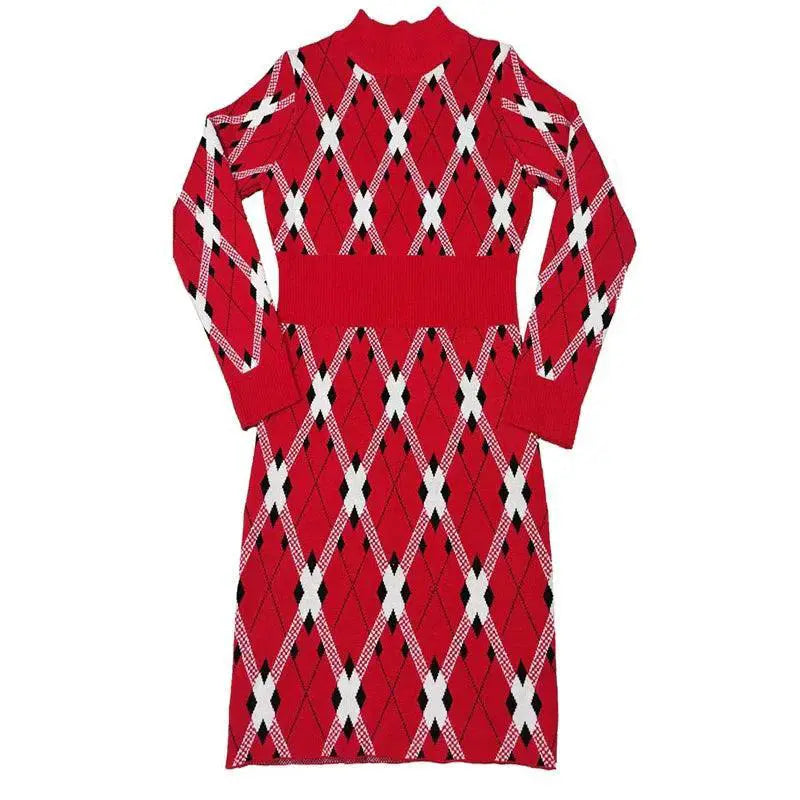 Cozy Knitted Turtleneck Dress For Stylish Autumn Essentials