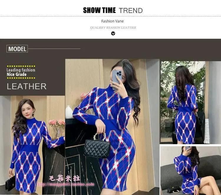 Cozy Knitted Turtleneck Dress For Stylish Autumn Essentials