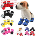 Cozy Waterproof Pet Booties for Small Dogs and Cats