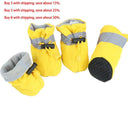 Cozy Waterproof Pet Booties for Small Dogs and Cats