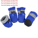 Cozy Waterproof Pet Booties for Small Dogs and Cats