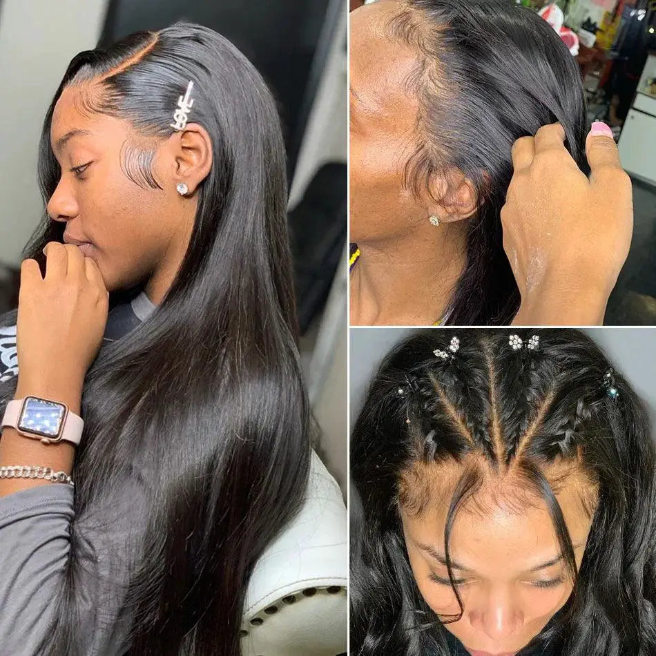 Cranberry Luxury Remy Human Hair Lace Front Wig Straight