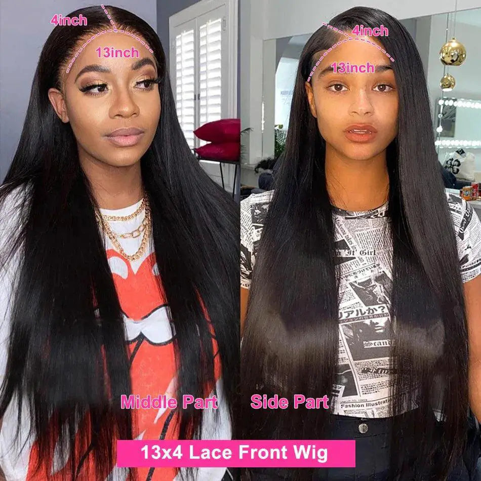 Cranberry Luxury Remy Human Hair Lace Front Wig Straight