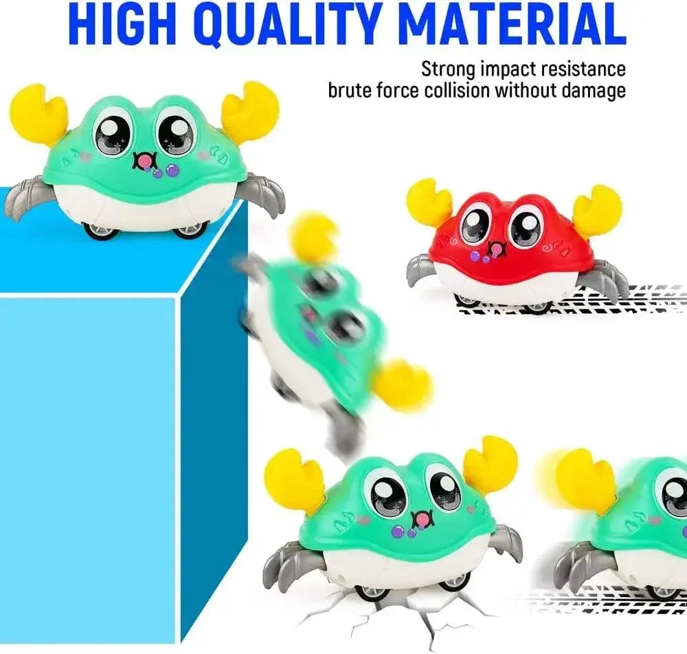 Crawling Crab Interactive Baby Toy Educational Toddler Gift