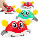 Crawling Crab Interactive Baby Toy Educational Toddler Gift