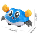 Crawling Crab Interactive Baby Toy Educational Toddler Gift