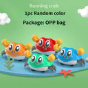 Crawling Crab Interactive Baby Toy Educational Toddler Gift