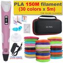Creative 3D Printing Pen Kit with Quality PLA Filament