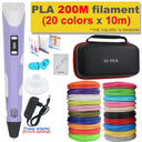 Creative 3D Printing Pen Kit with Quality PLA Filament